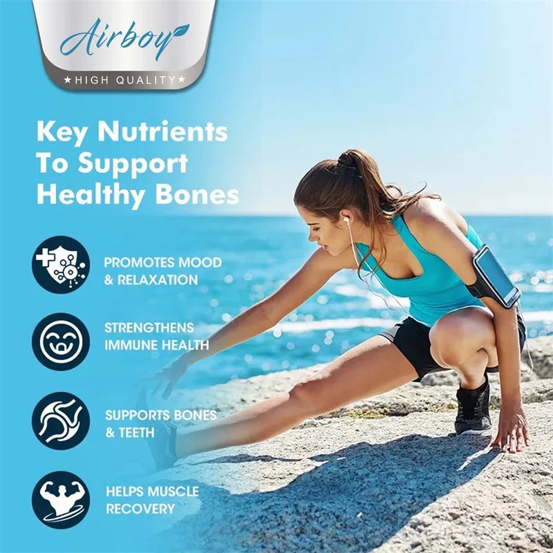 Calcium Magnesium Zinc Gummies - Supports Muscle Nerve Joint and Heart Health Increase Immune System